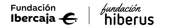 logotipos fundacion ibercaja e hiberus